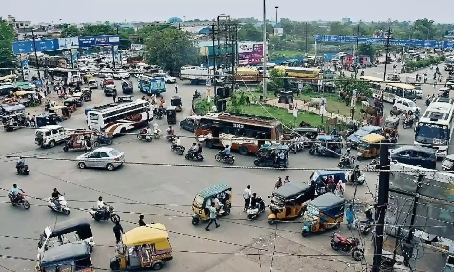 मटर की गाड़ियों को शहर में नहीं मिलेगी एंट्री, प्रशासन ने लगाई रोक