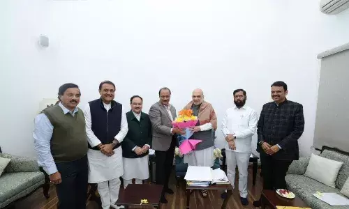 अमित शाह के आवास पर बैठक खत्म, सीएम फेस पर जल्द हो सकता है बड़ा फैसला