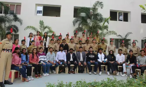 एमसीयू में 76वां एनसीसी दिवस हर्षोल्लास से मनाया गया