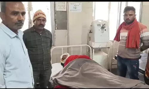 पूर्व सरपंच ने भाई व पुत्र के साथ मिलकर की दादागिरी, खेत में बारी लगा रहे अधेड़ की लाठी डंडों से की पिटाई