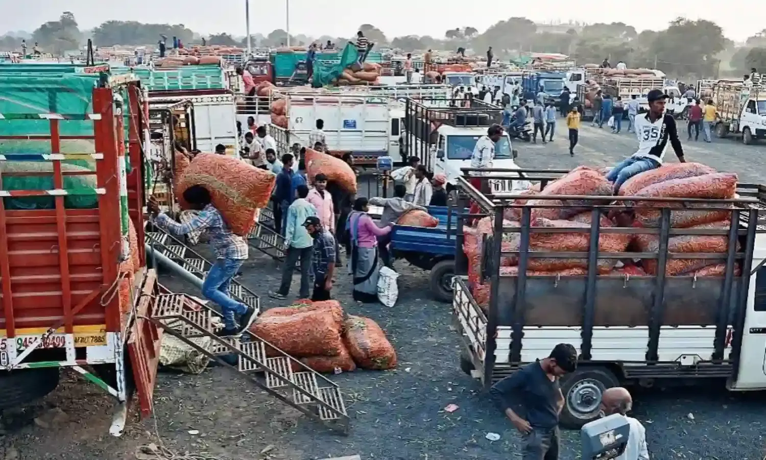 आज मटर आया है, कल फल और सब्जियाँ भी आएँगी