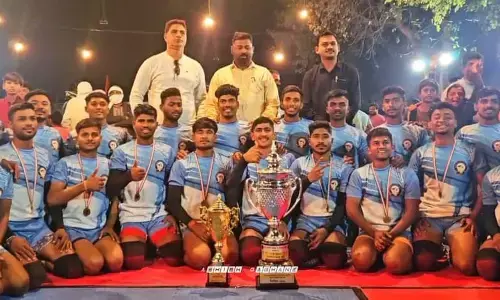 राज्य स्तरीय कबड्डी प्रतियोगिता : महिला में नागपुर और पुरुष में अमरावती ने जीता खिताब राज्य स्तरीय कबड्डी प्रतियोगिता : महिला में नागपुर और पुरुष में अमरावती ने जीता खिताब