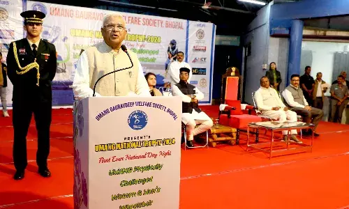 व्हील चेयर क्रिकेट टूर्नामेंट दिव्य शक्तियों का प्रदर्शन- राज्यपाल श्री पटेल
