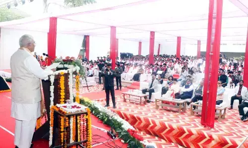 दीक्षांत, शिक्षा और संस्कारों के साथ राष्ट्र सेवा के संकल्प का प्रसंग- राज्यपाल मंगुभाई पटेल