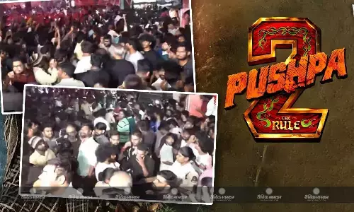 हैदराबाद में अल्लू अर्जुन को देखने के लिए बेकाबू हुई भीड़, भगदड़ में एक महिला की हुई मौत, दो घायल