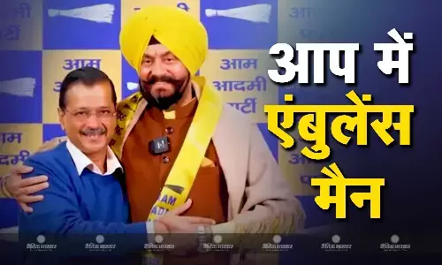 एंबुलेंस मैन के नाम से मशहूर पद्मश्री जितेंद्र सिंह शंटी आप पार्टी में हुए शामिल