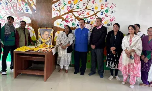 एमसीयू में मनाई गई भारत रत्न डॉ. बाबा साहेब की पुण्यतिथि, एससी-एसटी प्रकोष्ठ ने दी भावभीनी श्रद्धांजलि