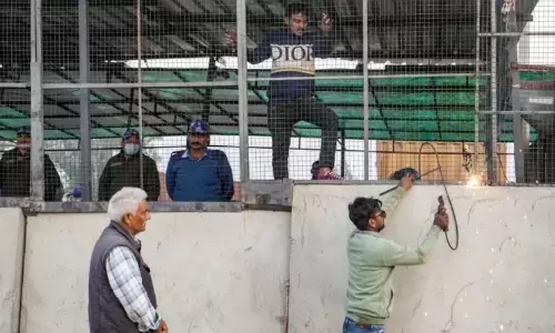 सड़क पर कीलों से लेकर थ्री लेयर बैरिकेडिंग तक..., दिल्ली कूच करने वाले किसानों को रोकने के लिए शंभू बॉर्डर पर हुई युद्ध स्तर की तैयारी