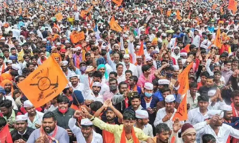 लिंगायतों के सबसे बड़े उप-समुदाय ने की आरक्षण की मांग, हिंसक हुआ प्रदर्शन, पुलिस ने किया लाठीचार्ज