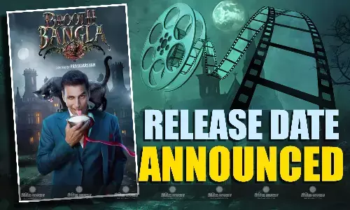 डर और हंसी का डबल डोज देने आ रहे अक्षय कुमार, फिल्म भूत बंगला के नए पोस्टर के साथ रिलीज डेट हुई अनाउंस