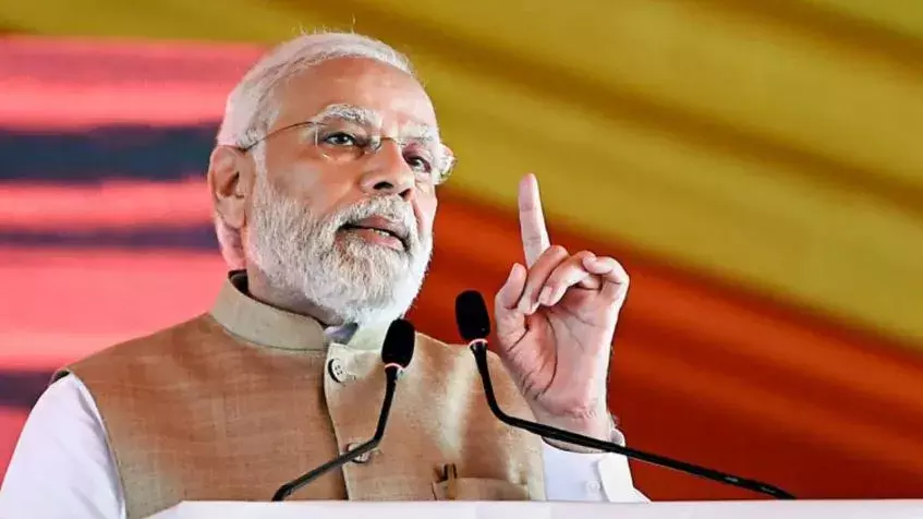 पीएम मोदी ने सम्मेलन को संबोधित करते हुए कहा युवा का विजन ही सरकार का मिशन है