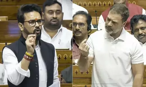 इनके राज में सिखों के गले काटे गए..., राहुल गांधी के अंगूठा काटने वाले बयान पर अनुराग ठाकुर का पलटवार इनके राज में सिखों के गले काटे गए..., राहुल गांधी के अंगूठा काटने वाले बयान पर अनुराग ठाकुर का पलटवार