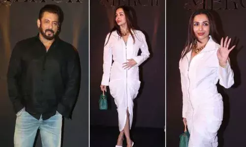 सलमान खान की बहन अर्पिता खान की पार्टी में लगा सितारों का मेला, मिनी ड्रेस पहन पहुंचीं सुहाना खान, मलाइका से अदिति ने लूटी लाइम लाइट