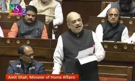 अमित शाह ने कांग्रेस को बताया संविधान विरोधी, राहुल गांधी पर किया हमला, कई मुद्दों पर रखी अपनी बात, पढ़ें पूरा भाषण