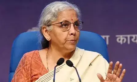55वीं जीएसटी काउंसिल की बैठक में शामिल होने के लिए जैसलमेर पहुंची केंद्रीय वित्त मंत्री निर्मला सीतारमण