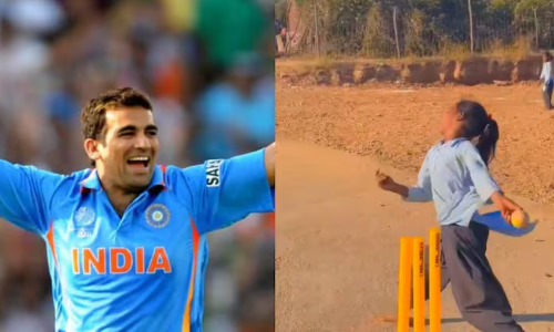 स्विंग किंग जहीर खान जैसी गेंदबाजी करती है ये वायरल बच्ची, क्रिकेट के भगवान सचिन तेंदुलकर ने शेयर किया वीडियो