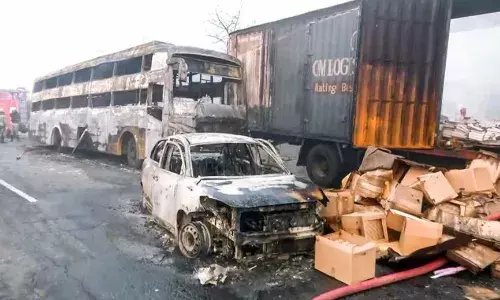 मरने वालों का आंकड़ा पहुंचा 11 पर, घटना के 12 घंटे बाद खुला अजमेर हाईवे, शवों की पहचान के लिए होगा डीएनए टेस्ट