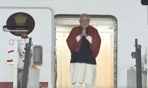 दो दिवसीय यात्रा संपन्न कर देश लौटे पीएम मोदी, दिल्ली एयरपोर्ट पर किया गया स्वागत