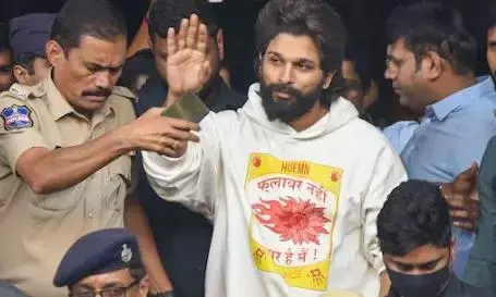 अल्लू अर्जुन को हैदराबाद पुलिस ने भेजा समन, आज सुबह होगी पूछताछ