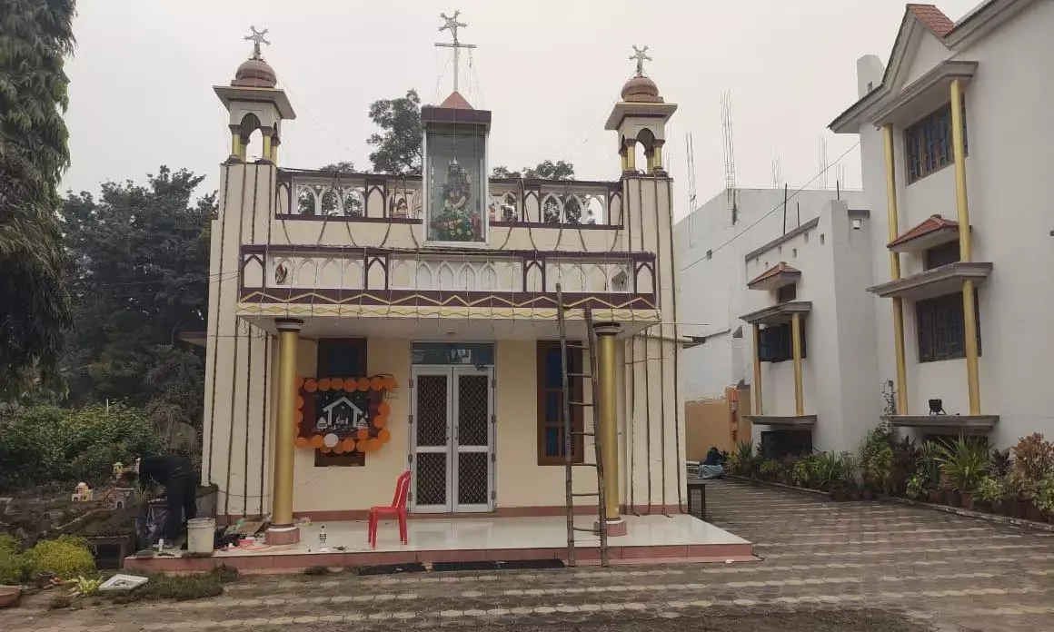 पन्ना के चर्चों में मनेगा क्रिसमस का पर्व, विशेष प्रार्थना सभाओं और सांस्कृतिक कार्यक्रमों की तैयारी पूरी