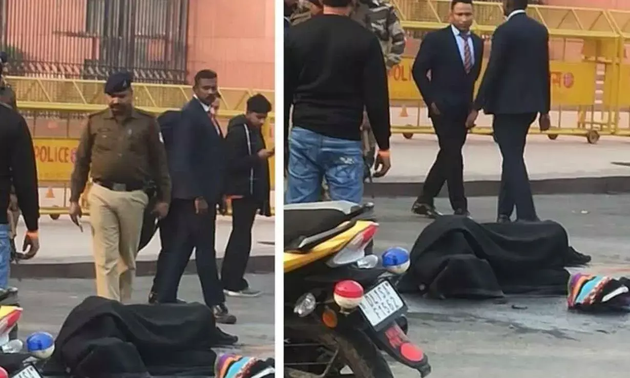 संसद भवन के बाहर एक व्यक्ति ने की आत्मदाह की कोशिश, कारणों की जांच में जुटी पुलिस