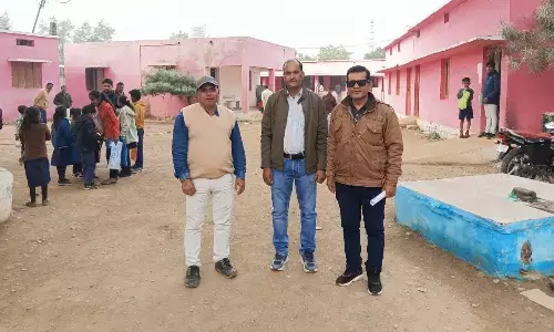 पवई कन्या उच्चतर माध्यमिक विद्यालय में संपन्न हुई ओलंपियाड परीक्षा