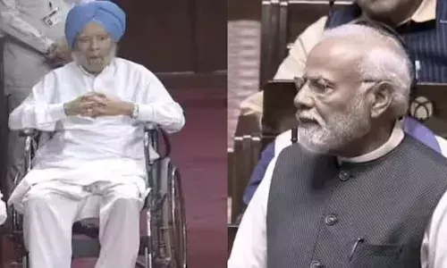 सवाल ये नहीं है कि वे किसको ताकत देने आए, जब व्हीलचेयर पर सदन में पहुंचे पूर्व प्रधानमंत्री की पीएम मोदी ने की थी जमकर तारीफ सवाल ये नहीं है कि वे किसको ताकत देने आए, जब व्हीलचेयर पर सदन में पहुंचे पूर्व प्रधानमंत्री की पीएम मोदी ने की थी जमकर तारीफ