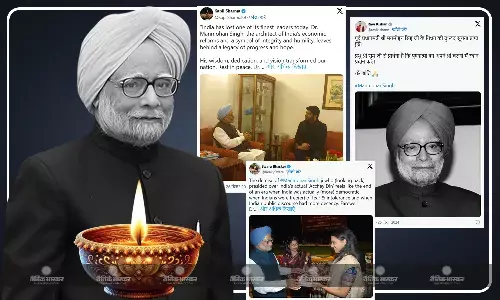 पूर्व पीएम मनमोहन सिंह के निधन पर बॉलीवुड में भी शोक की लहर, सनी देओल से लेकर मनोज बाजपेयी तक तमाम सेलेब्स ने दी श्रद्धांजलि