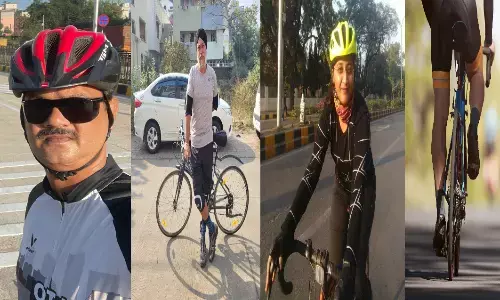 साइकिलिंग से भगाई बीमारी - कोरोना भी रहा बेअसर, इंटरनेशनल कांफ्रेंस में रिसर्च पेपर पेश