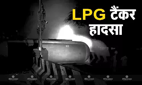 कोयंबटूर में एलपीजी टैंकर हादसा, मौके पर पहुंची रेस्क्यू टीम