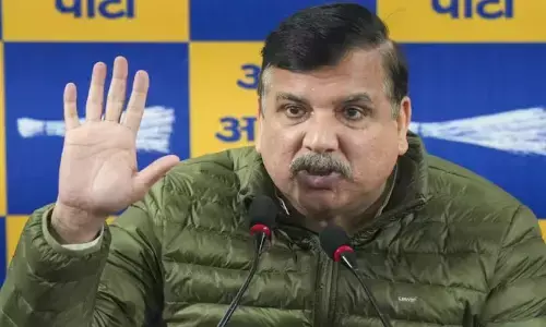 कैग रिपोर्ट पर गरमाई सियासत, संजय सिंह ने बीजेपी पर साधा निशाना, लादेन से की तुलना कैग रिपोर्ट पर गरमाई सियासत, संजय सिंह ने बीजेपी पर साधा निशाना, लादेन से की तुलना