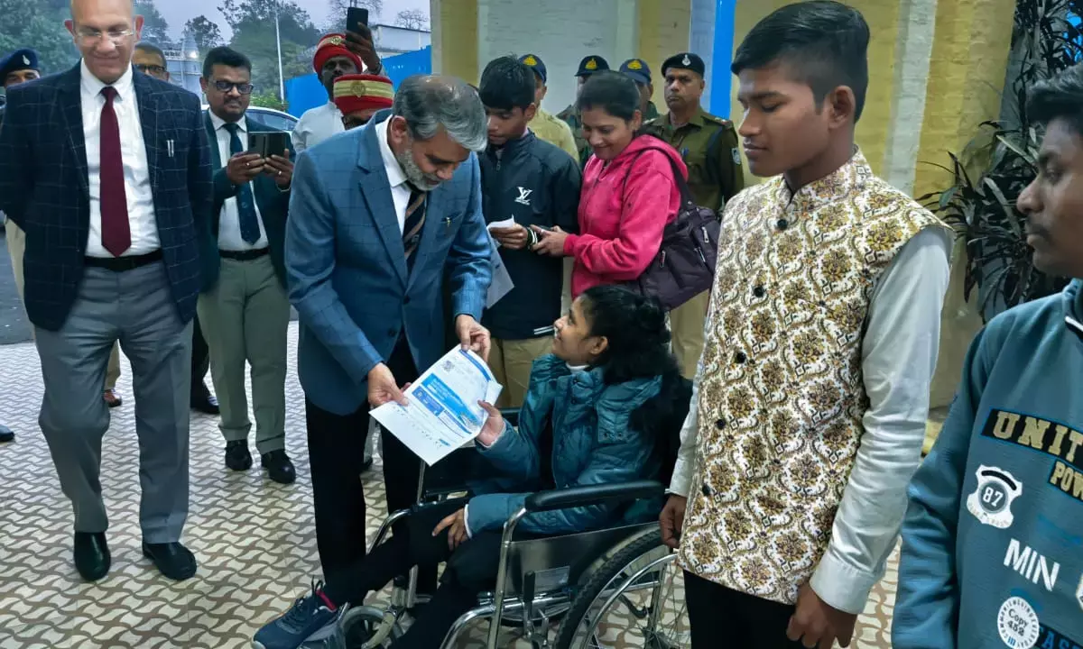 चीफ जस्टिस की पहल सपनों की उड़ान पर 5 दिव्यांग बच्चों ने की हवाई यात्रा