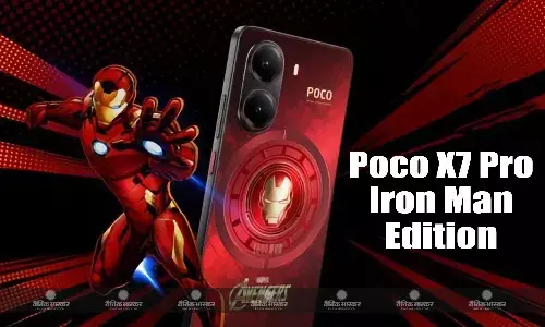 Poco X7 Pro Iron Man Edition हुआ लॉन्च, इसमें है डाइमेंशन 8400-अल्ट्रा चिपसेट और 20-मेगापिक्सल सेल्फी कैमरा
