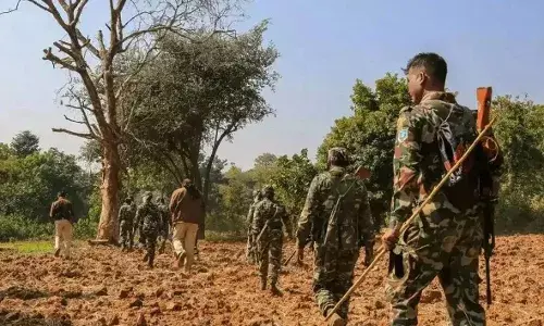 बीजापुर में नक्सलियों ने फिर किया IED ब्लास्ट, घटना में एक CRPF जवान घायल