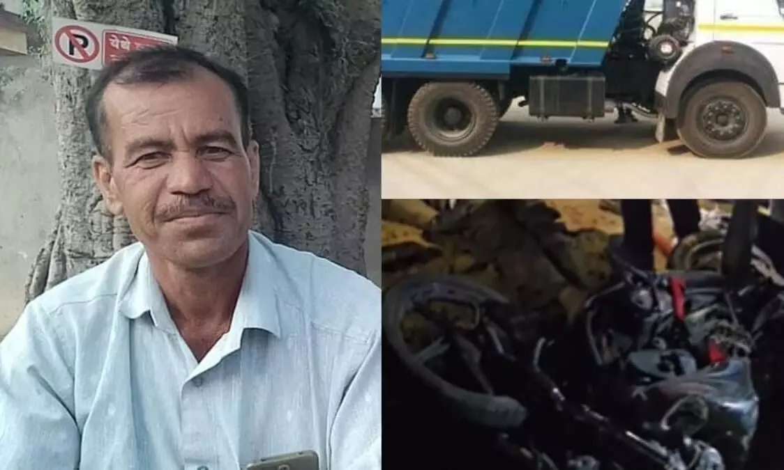 परली में राख लदे ट्रक ने बाइक को मारी टक्कर, सरपंच अभिमन्यु क्षीरसागर की मौके पर ही मौत परली में राख लदे ट्रक ने बाइक को मारी टक्कर, सरपंच अभिमन्यु क्षीरसागर की मौके पर ही मौत