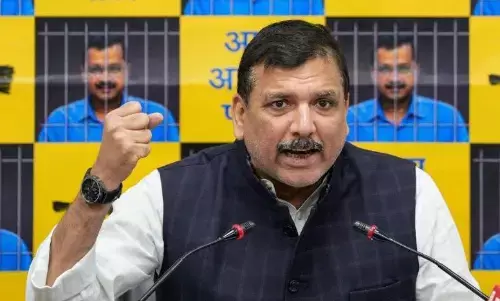 अमित शाह के बयान पर भड़के संजय सिंह, बीजेपी पर लगाए नियमों को तोड़ने के आरोप, भाजपा को दिया बुल्डोजर पार्टी करार