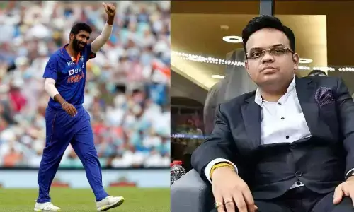 आईसीसी प्लेयर ऑफ द मंथ के अवॉर्ड से नवाजे जाने के बाद बुमराह को जय शाह ने दी बधाई, कही ये बात आईसीसी प्लेयर ऑफ द मंथ के अवॉर्ड से नवाजे जाने के बाद बुमराह को जय शाह ने दी बधाई, कही ये बात