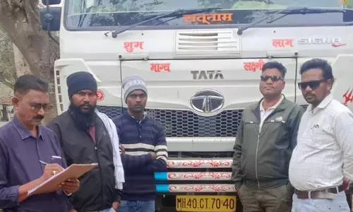 रेत तस्करी : ट्रक, टिप्पर और ट्रैक्टर सहित 1 करोड़ से अधिक का माल जब्त