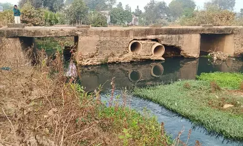 खतरनाक है चंद्रपुर का महाकाली कॉलरी पुलिया , हो सकती बड़ी दुर्घटना