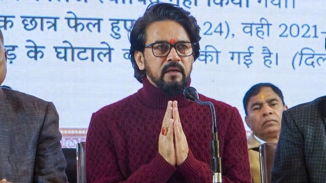 अनुराग ठाकुर ने कहा - अब एसआईटी से होगी आप सरकार के भ्रष्टाचार की जांच अनुराग ठाकुर ने कहा - अब एसआईटी से होगी आप सरकार के भ्रष्टाचार की जांच