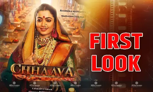 फिल्म छावा से रिलीज हुआ रश्मिका मंदाना का फर्स्ट लुक, नाक में नथ-माथे पर बिंदिया महारानी येसूबाई के किरदार में शानदर दिखीं एक्ट्रेस