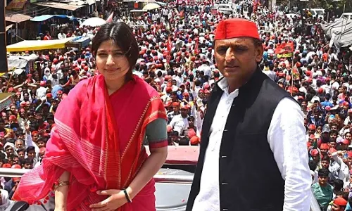 मिल्कीपुर उपचुनाव को लेकर सपा सांसद डिंपल यादव का बड़ा बयान, कहा- बीजेपी सोची समझी रणनीति के तहत लड़ रही चुनाव