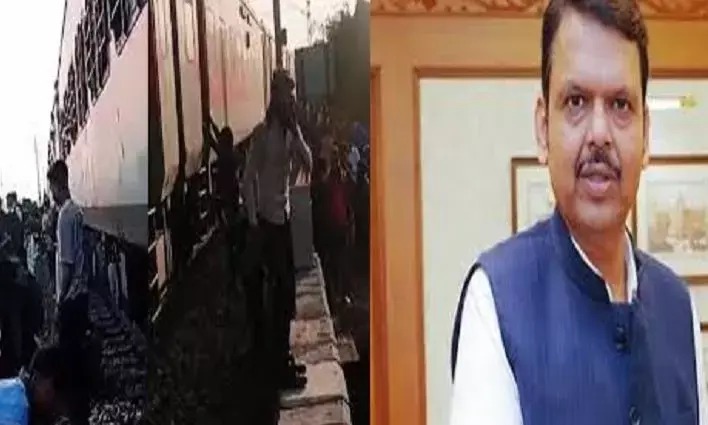 CM देवेंद्र फडणवीस की हादसे पर सामने आई प्रतिक्रिया, पीड़ितों की मदद का जताया आश्वासन, कहा - मैं प्रशासन के संपर्क में, 8 एंबुलेंस भेजी गईं