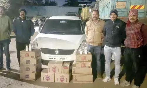 वर्धा में शराब सहित 5.64 लाख रु. का माल पुलिस ने किया जब्त