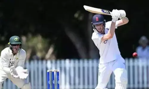 रॉकी ने तोड़ा पिता एंड्रयू फ्लिंटॉफ का रिकॉर्ड, बन गए इंग्लैंड लायंस के लिए शतक जड़ने वाले सबसे कम उम्र के खलाड़ी