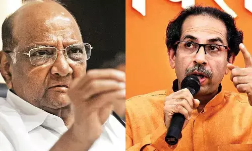 MVA में दरार की सुगबुगाहट! शिवसेना (यूबीटी) के अकेले चुनाव लड़ने पर शरद पवार की प्रतिक्रया, कहा - मुझे नहीं लगता कि वह कोई... MVA में दरार की सुगबुगाहट! शिवसेना (यूबीटी) के अकेले चुनाव लड़ने पर शरद पवार की प्रतिक्रया, कहा - मुझे नहीं लगता कि वह कोई...