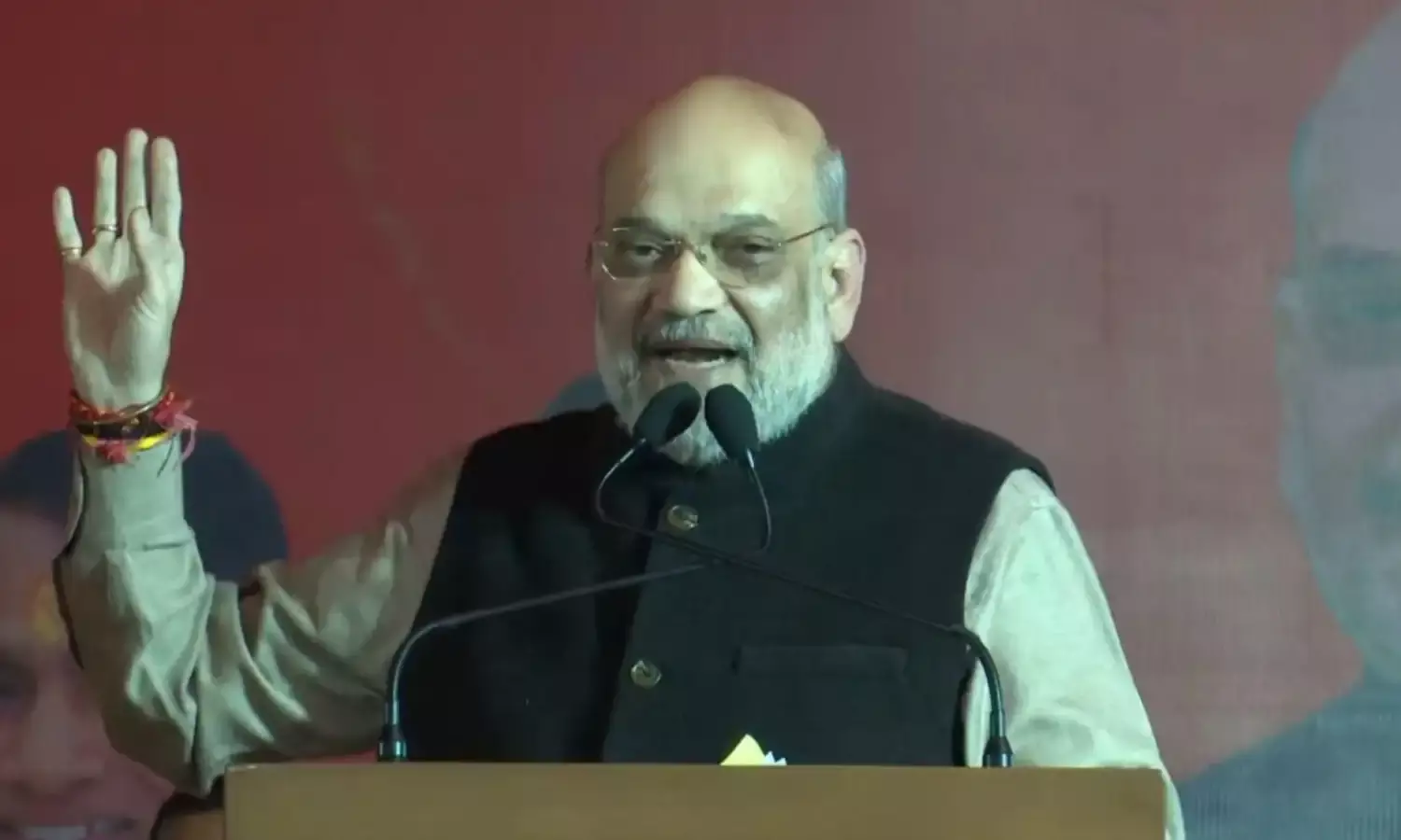 अमित शाह ने दिल्ली के नरेला में जनसभा को किया संबोधित, AAP को बताया अवैध आमदनी वाली पार्टी