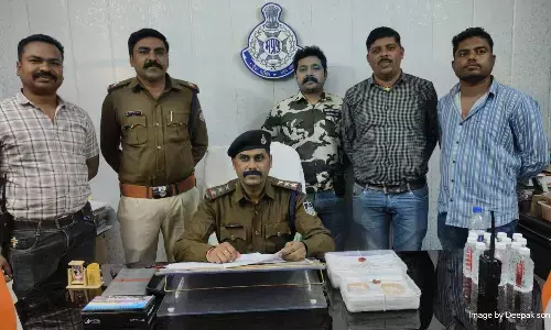 पुलिस के हत्थे चढ़ा अंतर्राज्यीय चोर गिरोह, जेवर जब्त, गुलाबरा में सूने आवास का तोड़ा था ताला