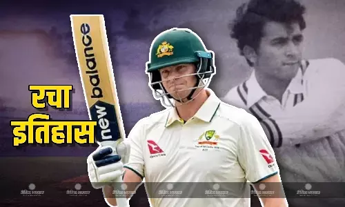 पहले दिन स्मिथ ने लगाई रिकॉर्ड्स की झड़ियां, पहले 10000 टेस्ट रन तो अब एक खास मामले में सुनील गावस्कर को पछाड़ा