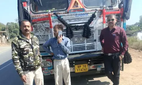 अनाज परिवहन में की जा रही मंडी शुल्क की चोरी